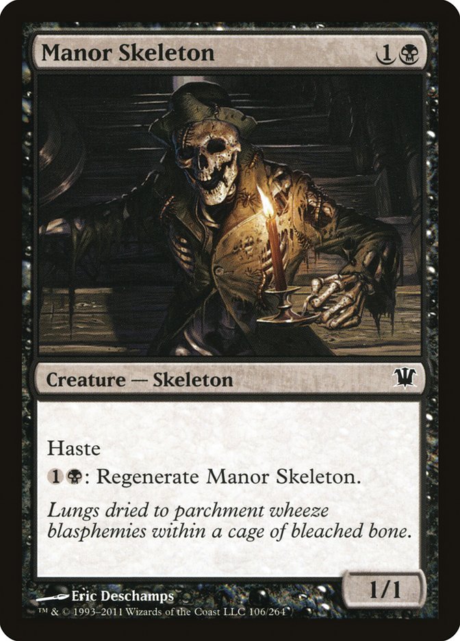 Manor Skeleton [Innistrad] | Deep Dive Games St. Marys