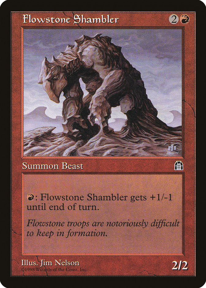 Flowstone Shambler [Stronghold] | Deep Dive Games St. Marys