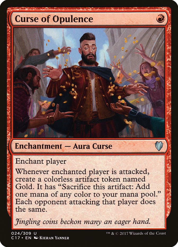 Curse of Opulence [Commander 2017] | Deep Dive Games St. Marys