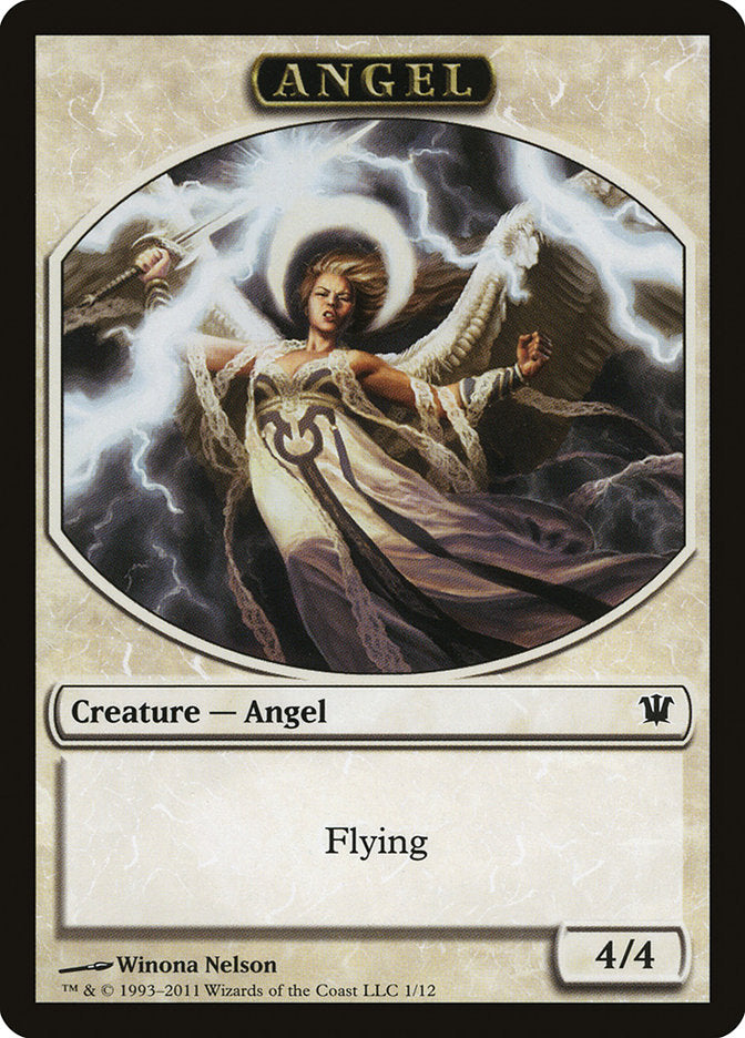 Angel Token [Innistrad Tokens] | Deep Dive Games St. Marys