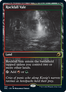 Rockfall Vale [Innistrad: Double Feature] | Deep Dive Games St. Marys