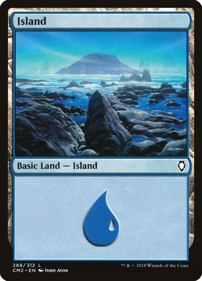 Island (288) [Commander Anthology Volume II] | Deep Dive Games St. Marys