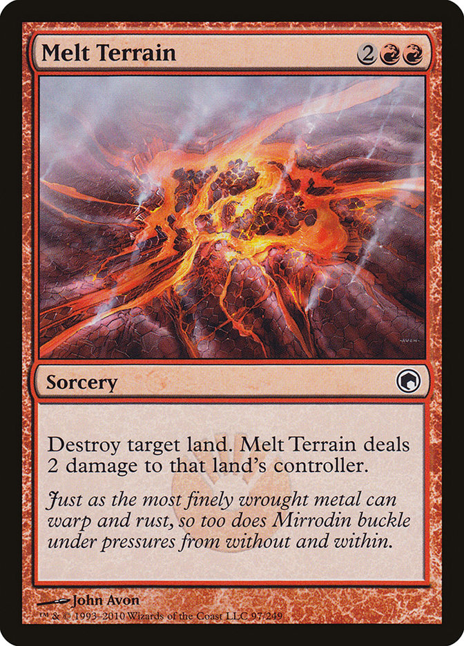 Melt Terrain [Scars of Mirrodin] | Deep Dive Games St. Marys
