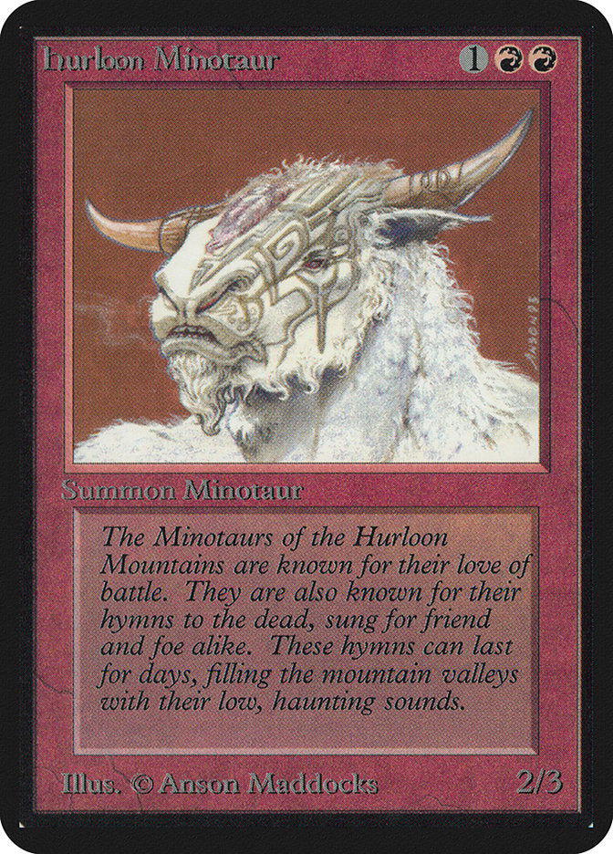 Hurloon Minotaur [Alpha Edition] | Deep Dive Games St. Marys