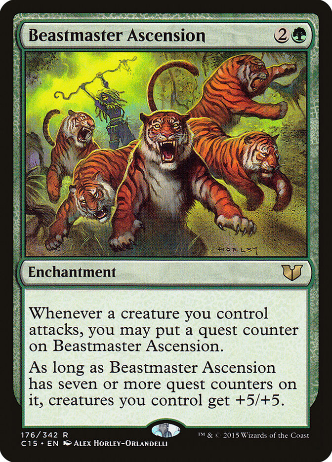 Beastmaster Ascension [Commander 2015] | Deep Dive Games St. Marys