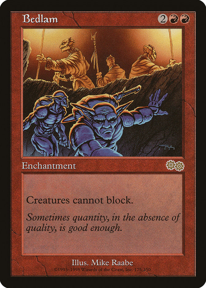 Bedlam [Urza's Saga] | Deep Dive Games St. Marys