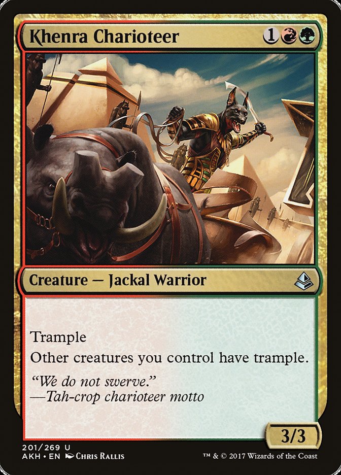 Khenra Charioteer [Amonkhet] | Deep Dive Games St. Marys