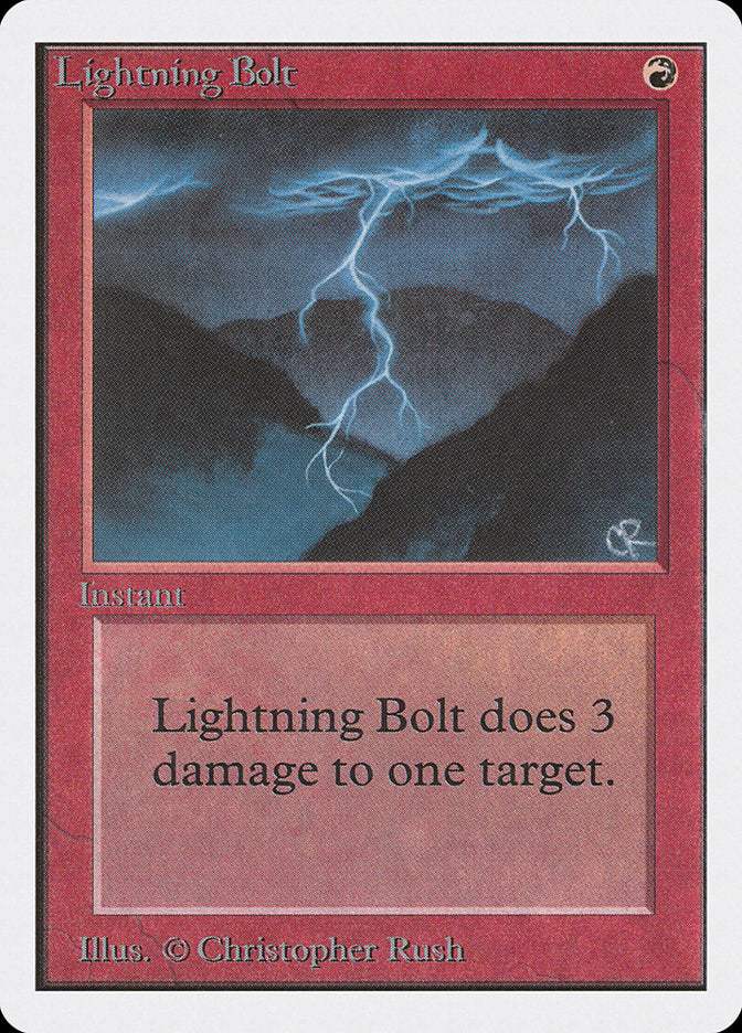 Lightning Bolt [Unlimited Edition] | Deep Dive Games St. Marys