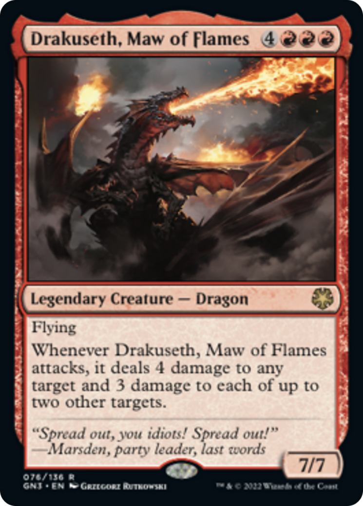 Drakuseth, Maw of Flames [Game Night: Free-for-All] | Deep Dive Games St. Marys