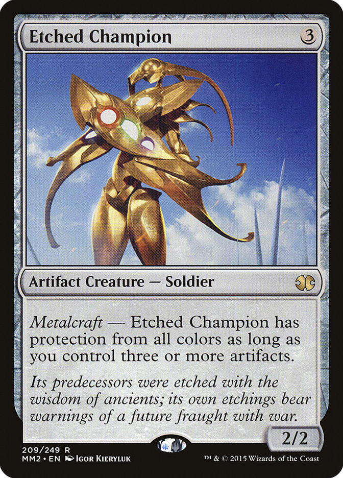 Etched Champion [Modern Masters 2015] | Deep Dive Games St. Marys