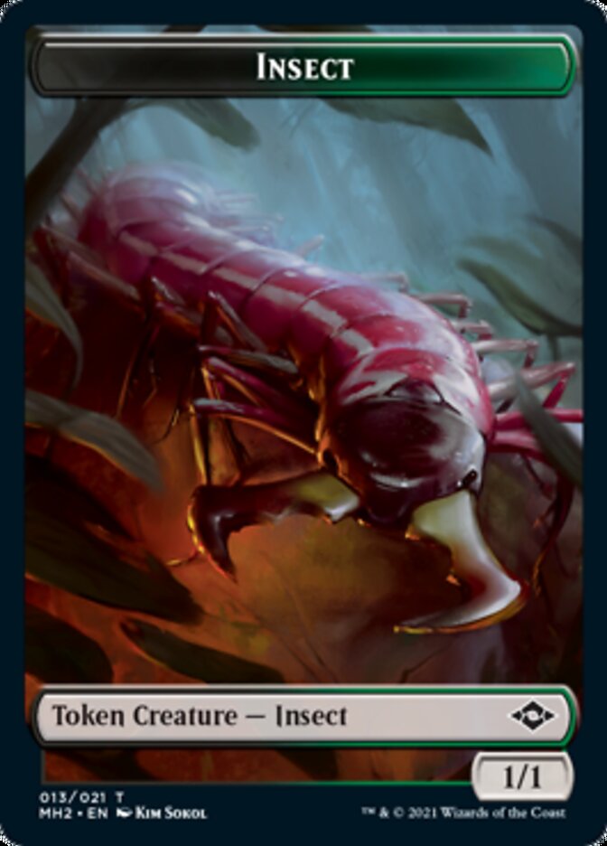 Insect Token [Modern Horizons 2 Tokens] | Deep Dive Games St. Marys