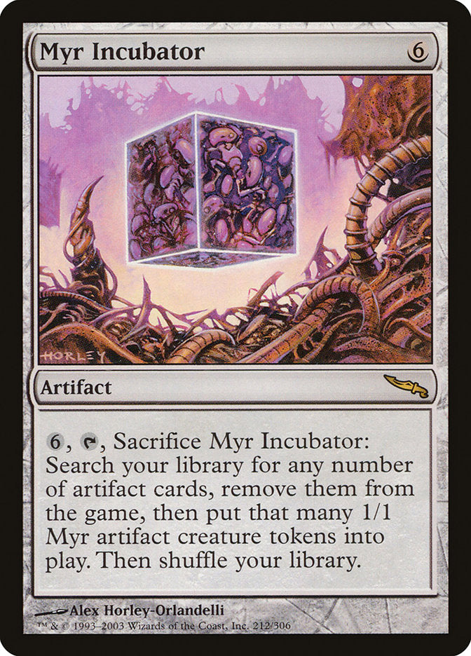 Myr Incubator [Mirrodin] | Deep Dive Games St. Marys