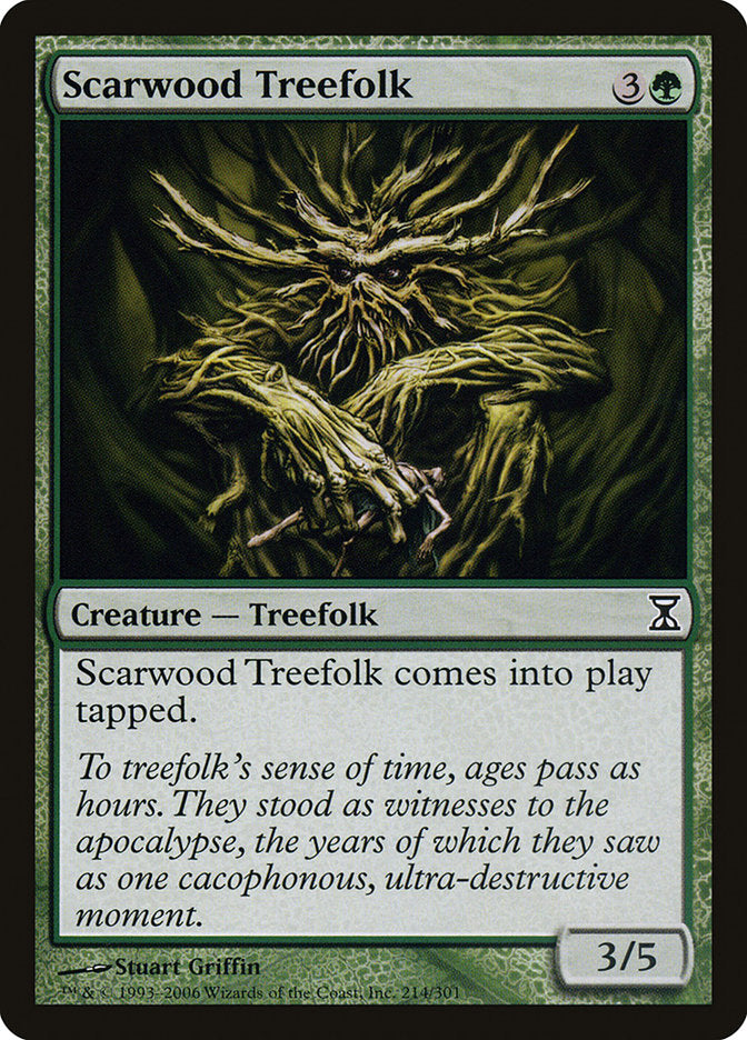 Scarwood Treefolk [Time Spiral] | Deep Dive Games St. Marys