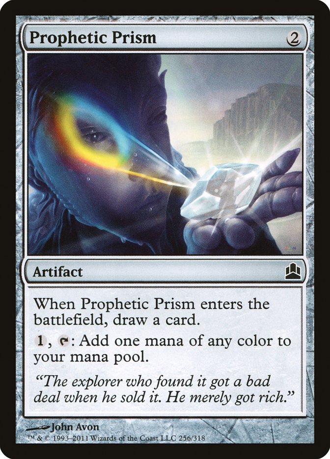 Prophetic Prism [Commander 2011] | Deep Dive Games St. Marys