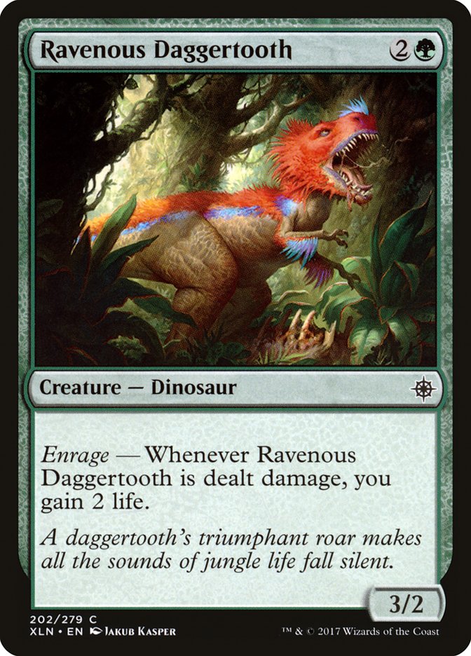 Ravenous Daggertooth [Ixalan] | Deep Dive Games St. Marys