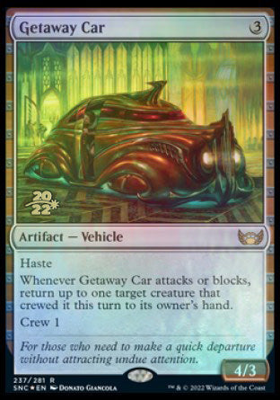 Getaway Car [Streets of New Capenna Prerelease Promos] | Deep Dive Games St. Marys