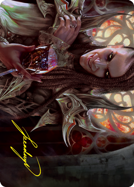 Voldaren Epicure 2 Art Card (Gold-Stamped Signature) [Innistrad: Crimson Vow Art Series] | Deep Dive Games St. Marys