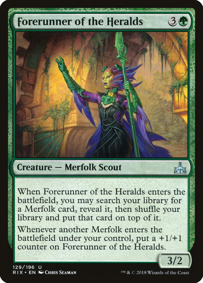 Forerunner of the Heralds [Rivals of Ixalan] | Deep Dive Games St. Marys