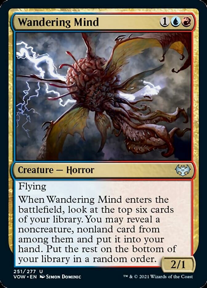 Wandering Mind [Innistrad: Crimson Vow] | Deep Dive Games St. Marys