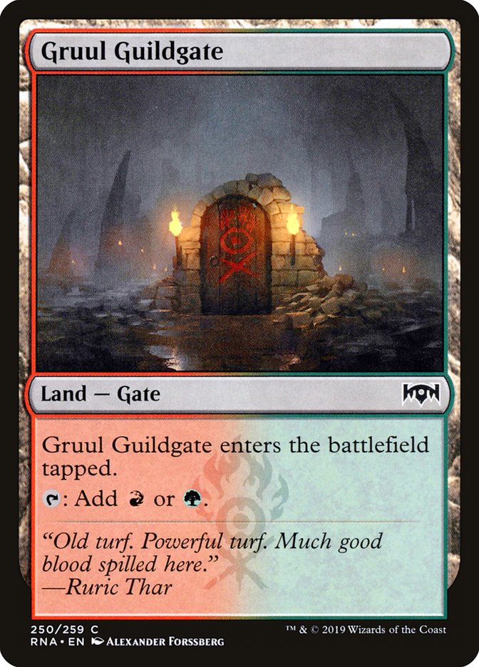 Gruul Guildgate (250/259) [Ravnica Allegiance] | Deep Dive Games St. Marys