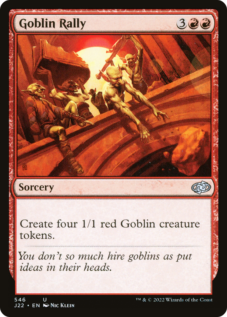 Goblin Rally [Jumpstart 2022] | Deep Dive Games St. Marys