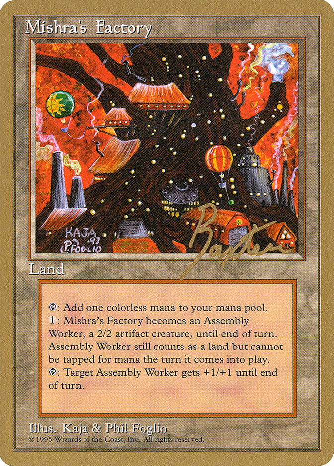 Mishra's Factory (George Baxter) [Pro Tour Collector Set] | Deep Dive Games St. Marys