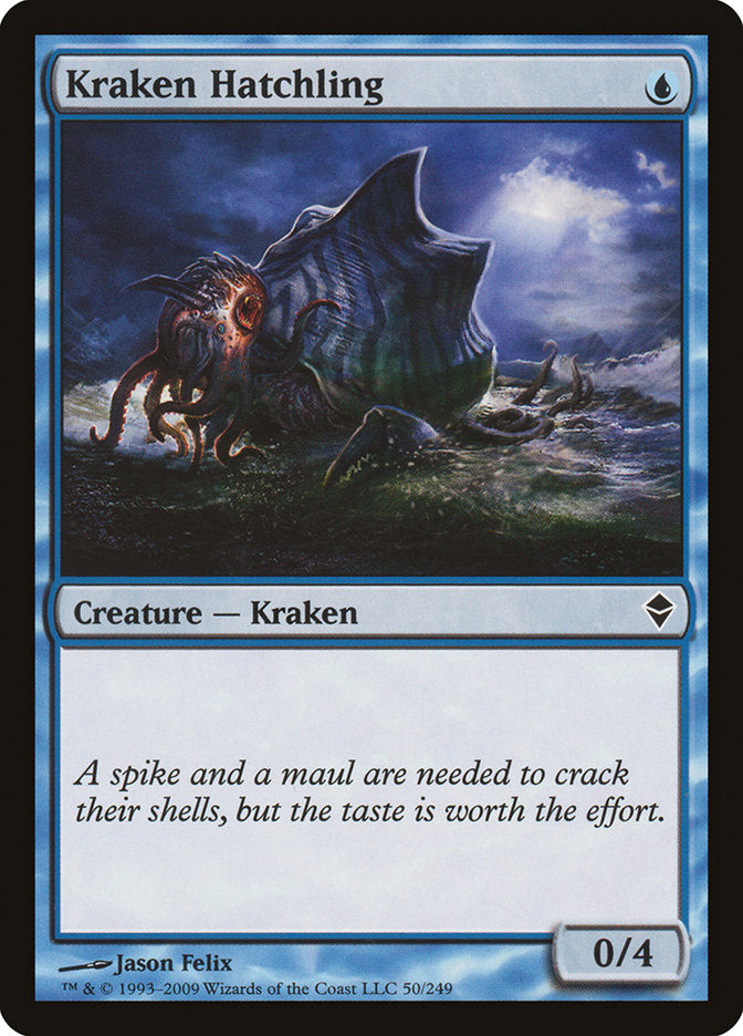 Kraken Hatchling [Zendikar] | Deep Dive Games St. Marys