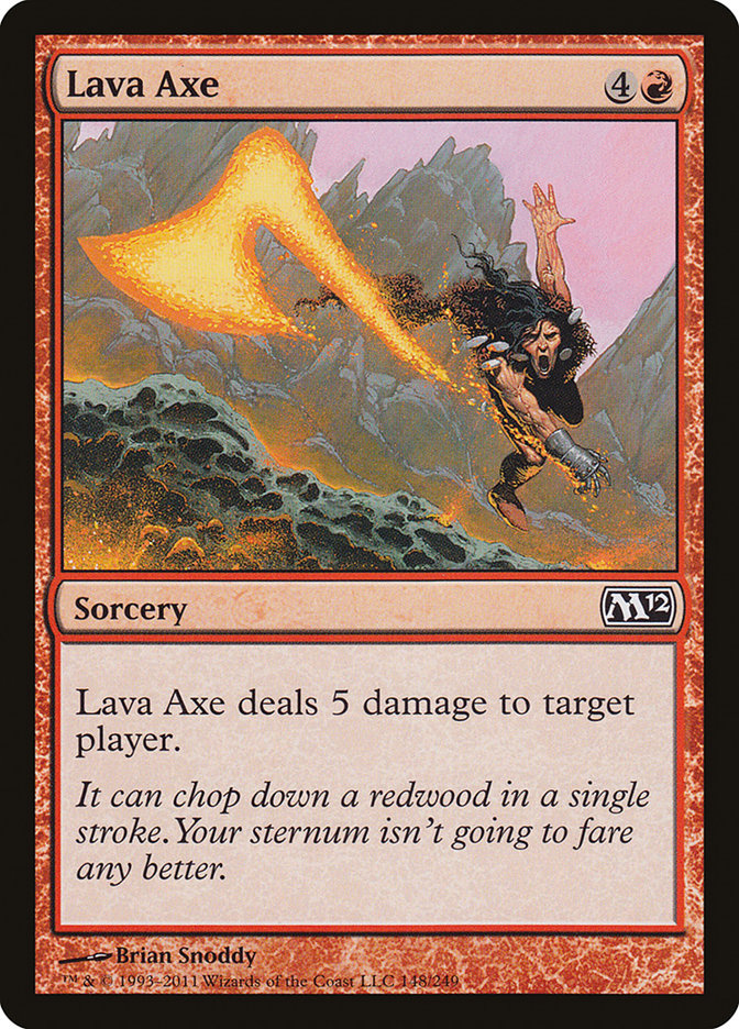 Lava Axe [Magic 2012] | Deep Dive Games St. Marys