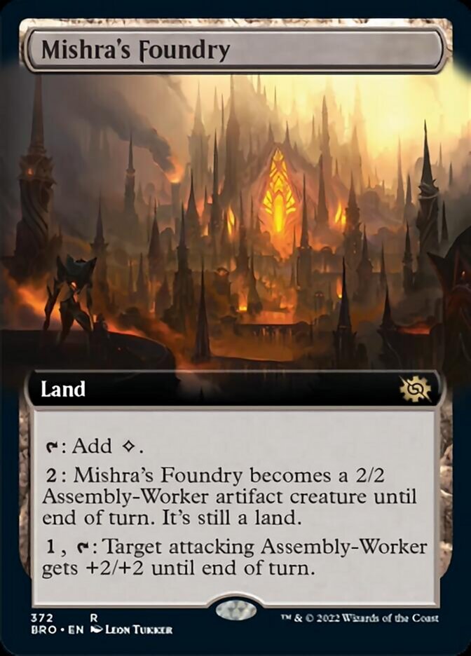 Mishra's Foundry (Extended Art) [The Brothers' War] | Deep Dive Games St. Marys