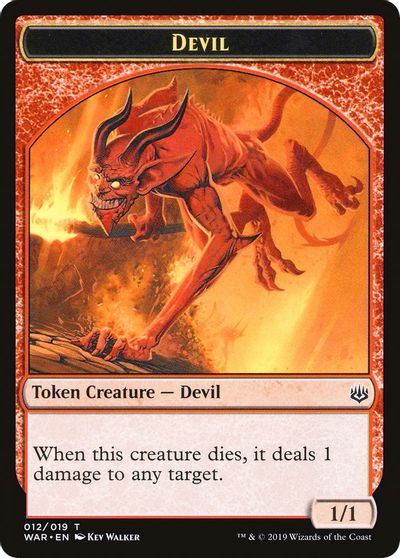 Devil // Satyr Double-Sided Token [Challenger Decks 2020 Tokens] | Deep Dive Games St. Marys