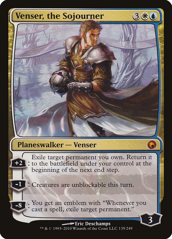 Venser, the Sojourner [Scars of Mirrodin] | Deep Dive Games St. Marys