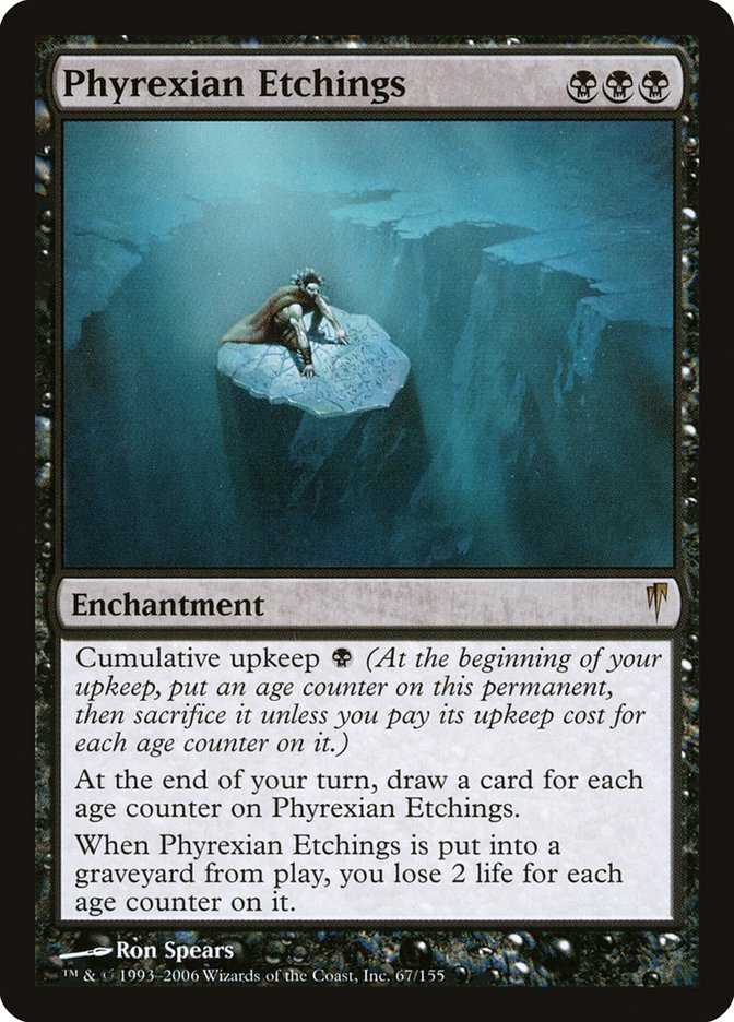 Phyrexian Etchings [Coldsnap] | Deep Dive Games St. Marys