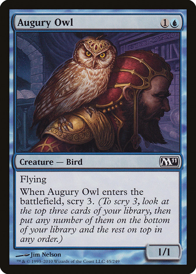 Augury Owl [Magic 2011] | Deep Dive Games St. Marys