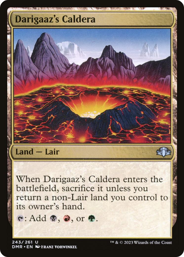 Darigaaz's Caldera [Dominaria Remastered] | Deep Dive Games St. Marys