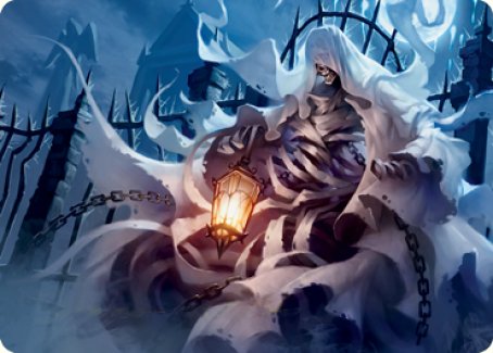 Cemetery Illuminator Art Card [Innistrad: Crimson Vow Art Series] | Deep Dive Games St. Marys