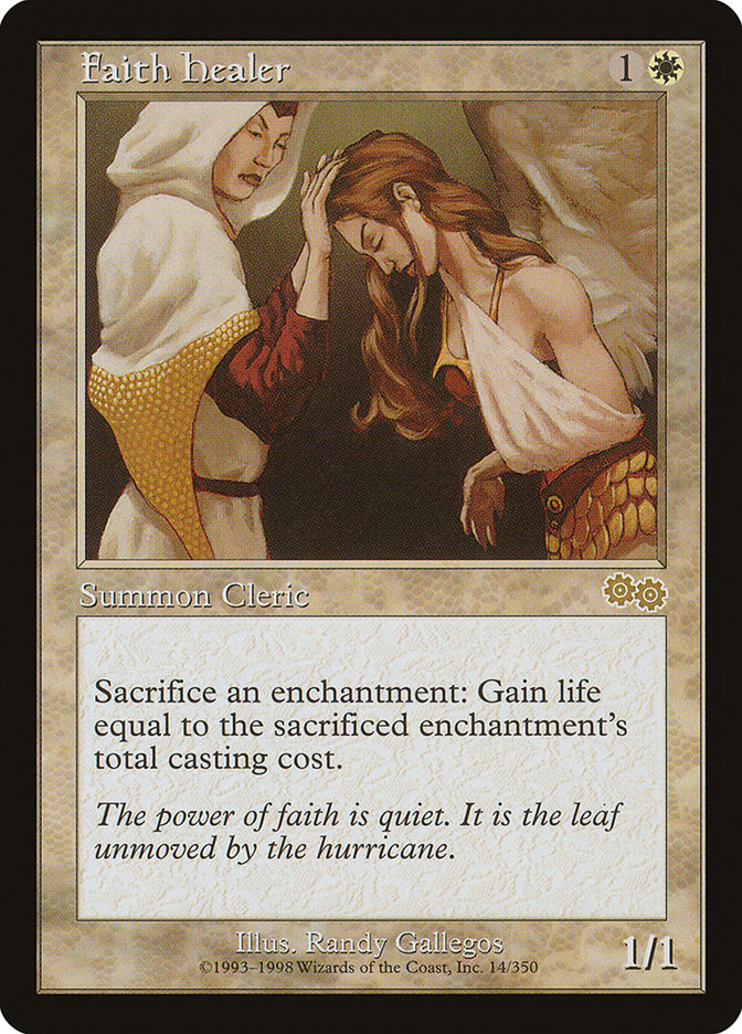 Faith Healer [Urza's Saga] | Deep Dive Games St. Marys