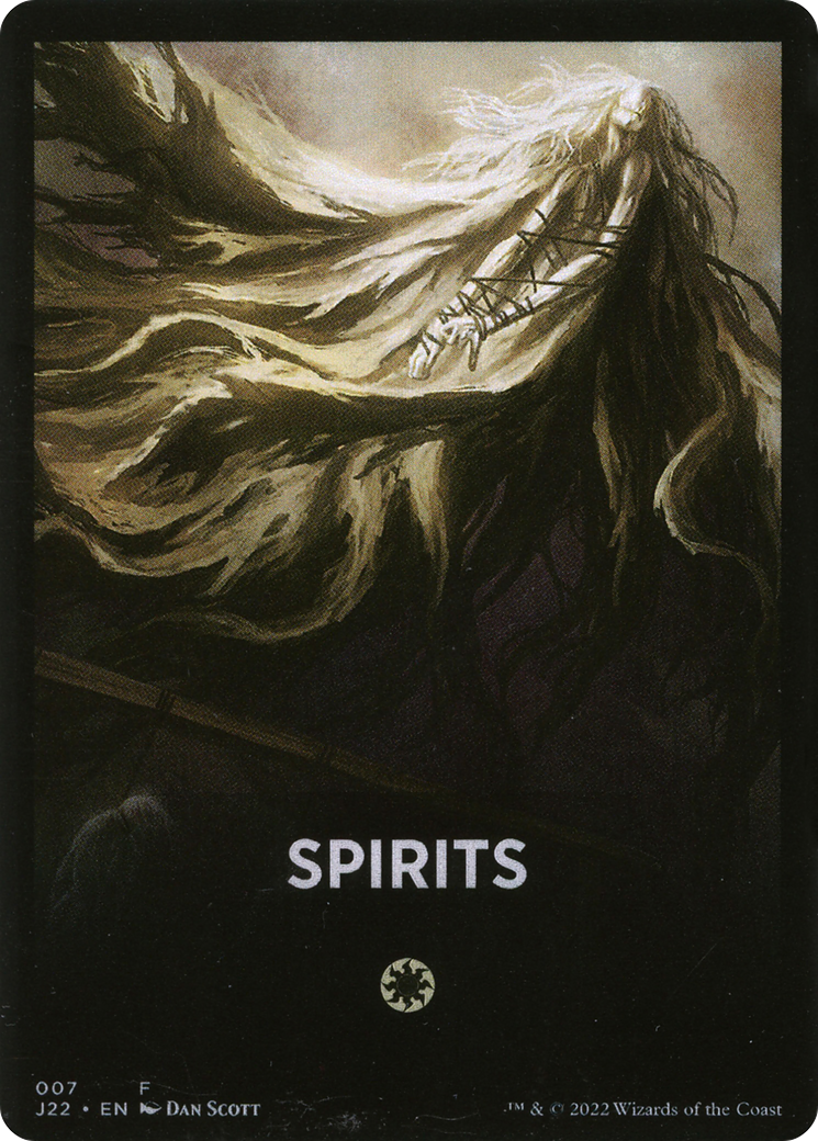 Spirits Theme Card [Jumpstart 2022 Front Cards] | Deep Dive Games St. Marys