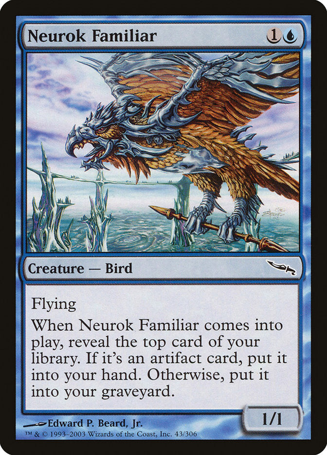 Neurok Familiar [Mirrodin] | Deep Dive Games St. Marys