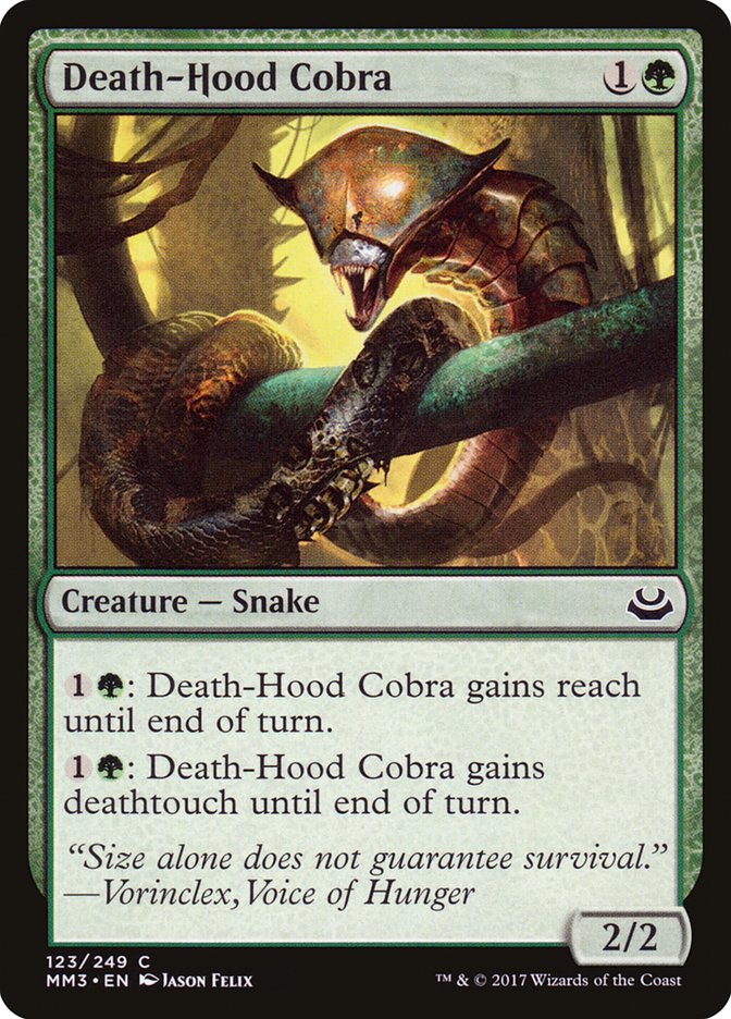 Death-Hood Cobra [Modern Masters 2017] | Deep Dive Games St. Marys