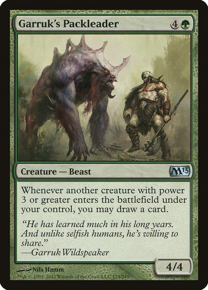 Garruk's Packleader [Magic 2013] | Deep Dive Games St. Marys