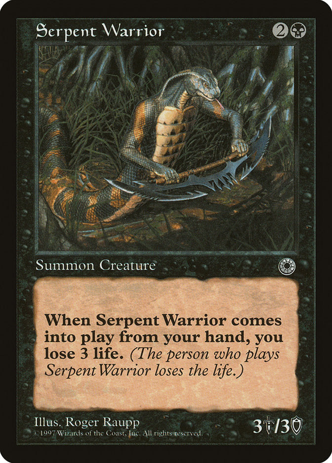 Serpent Warrior [Portal] | Deep Dive Games St. Marys