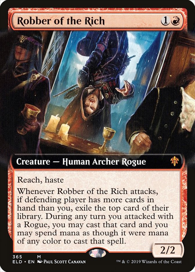 Robber of the Rich (Extended Art) [Throne of Eldraine] | Deep Dive Games St. Marys