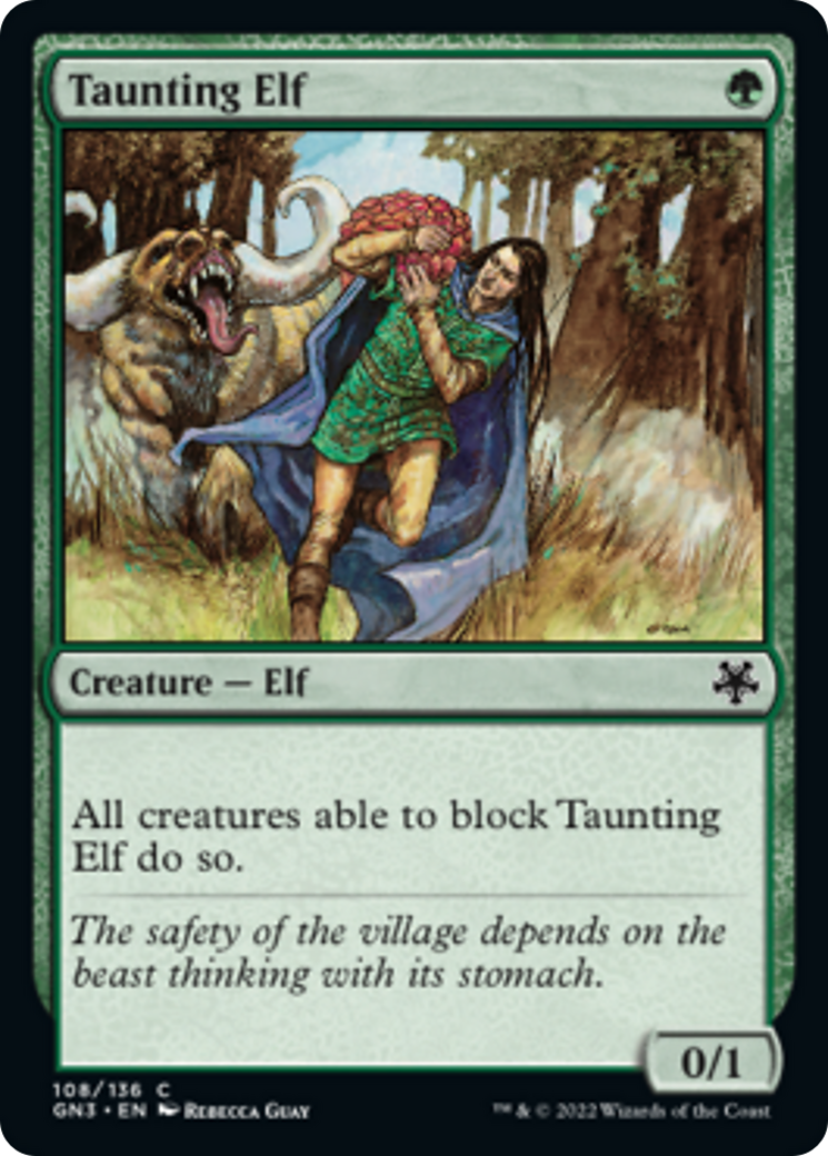 Taunting Elf [Game Night: Free-for-All] | Deep Dive Games St. Marys