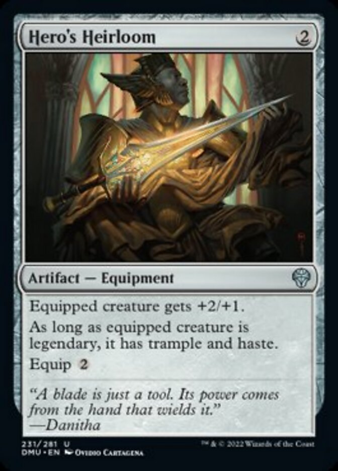 Hero's Heirloom [Dominaria United] | Deep Dive Games St. Marys