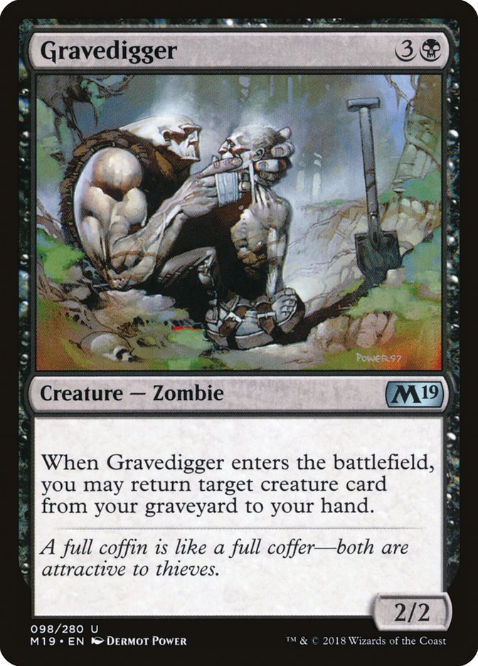 Gravedigger [Core Set 2019] | Deep Dive Games St. Marys