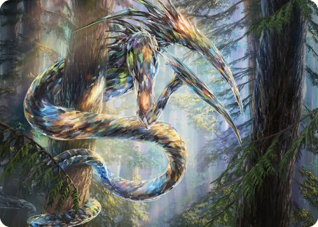 Gemhide Sliver Art Card [Commander Masters Art Series] | Deep Dive Games St. Marys