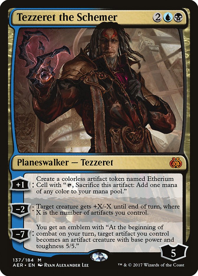 Tezzeret the Schemer [Aether Revolt] | Deep Dive Games St. Marys