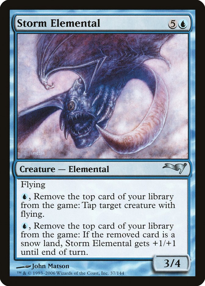 Storm Elemental [Coldsnap Theme Decks] | Deep Dive Games St. Marys