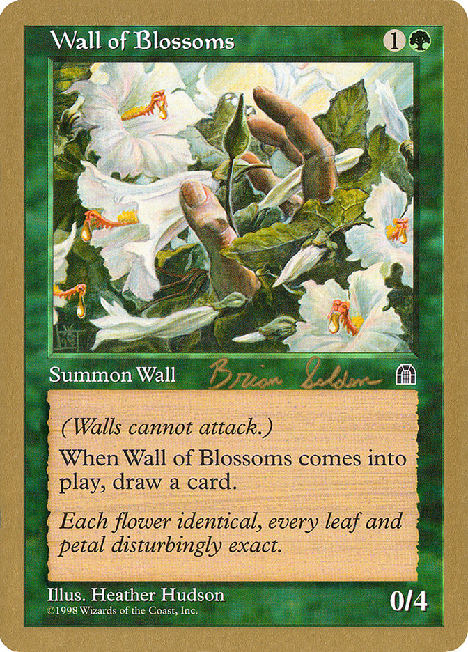 Wall of Blossoms (Brian Selden) [World Championship Decks 1998] | Deep Dive Games St. Marys