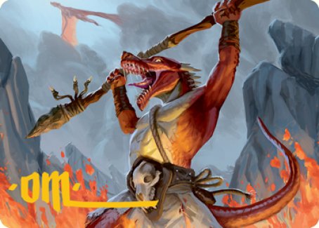 Kobold Art Card (Gold-Stamped Signature) [Dungeons & Dragons: Adventures in the Forgotten Realms Art Series] | Deep Dive Games St. Marys